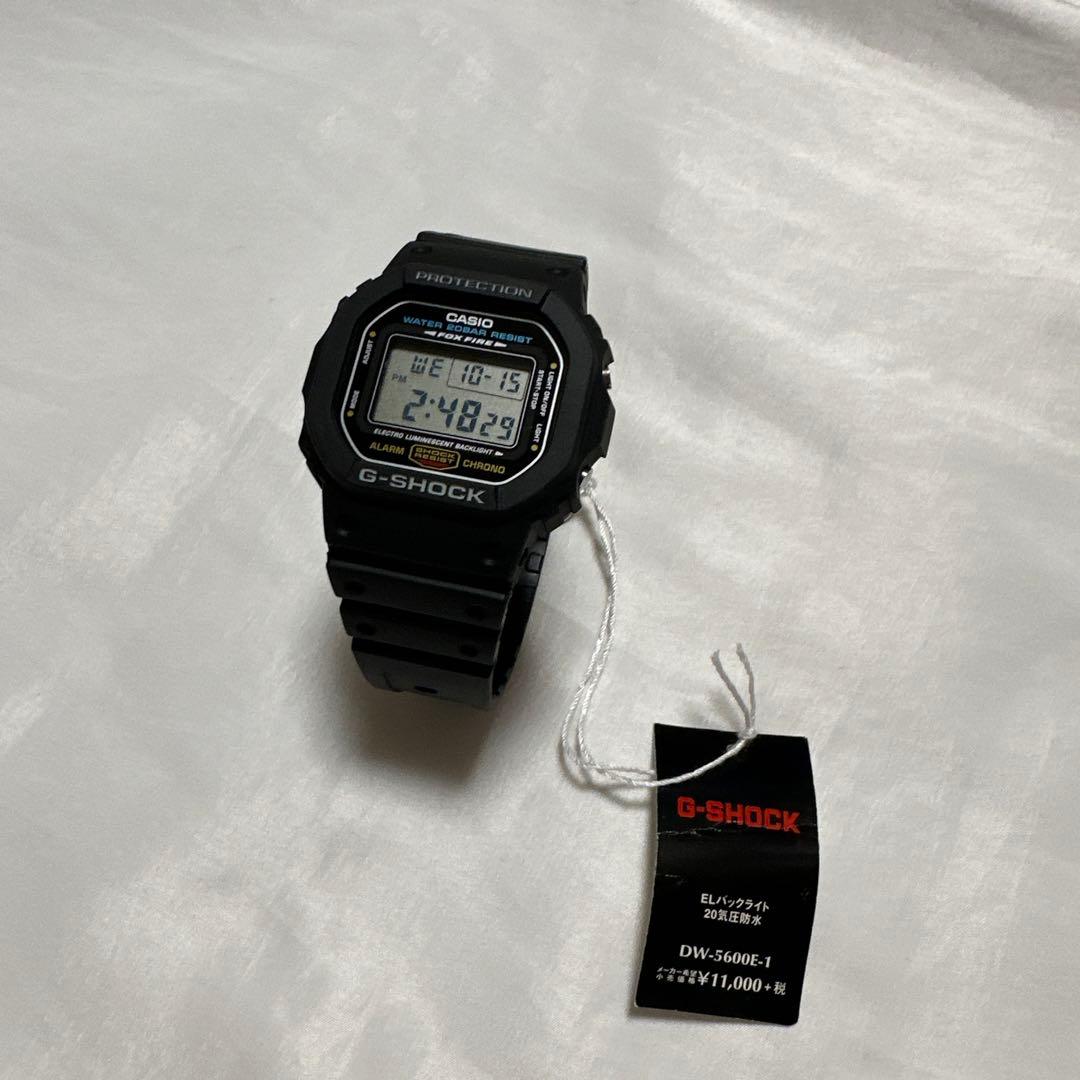 新品　CASIO Gショック G-SHOCK スピードモデル DW5600E-1