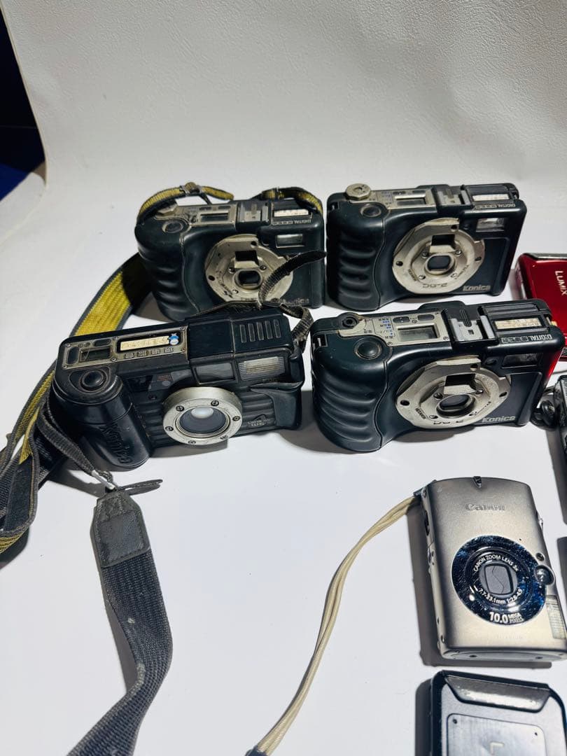 konica OLYMPUS FUJIFILM canon カメラ現場監督まとめ