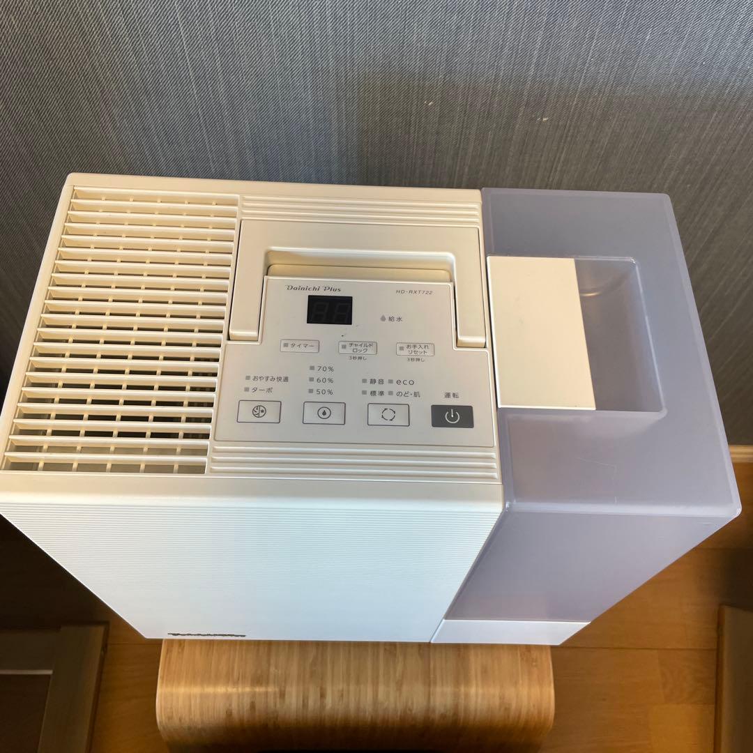 でら ダイニチ HD-RXT722ホワイト 加湿器(交換付属品付)