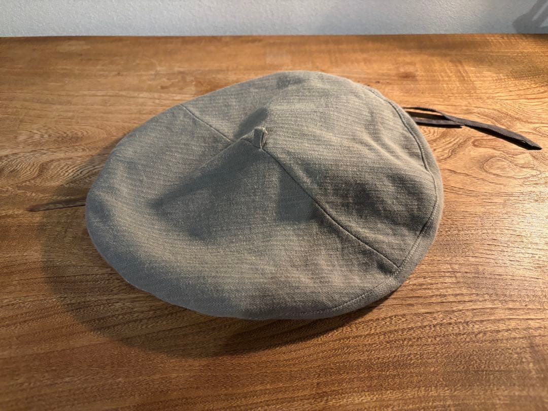 帽子 cauda compact beret gray