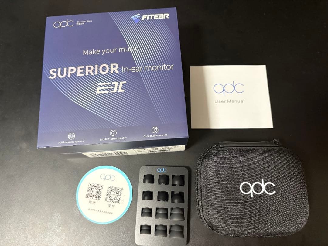 イヤホン qdc Superior ex 3.5mm FitEar