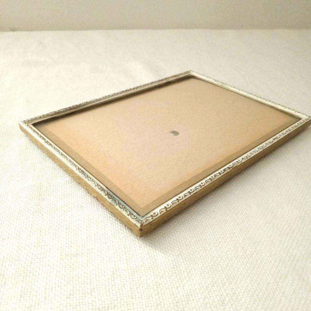 真鍮 フォトフレームD スウェーデン 北欧 ヴィンテージ