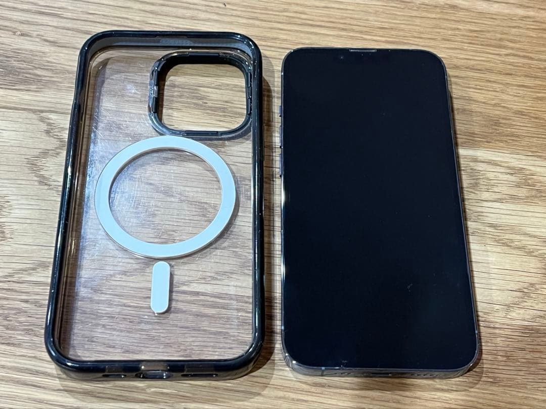 iPhone13pro 512GB シエラルブルー CASETiFYケース付き