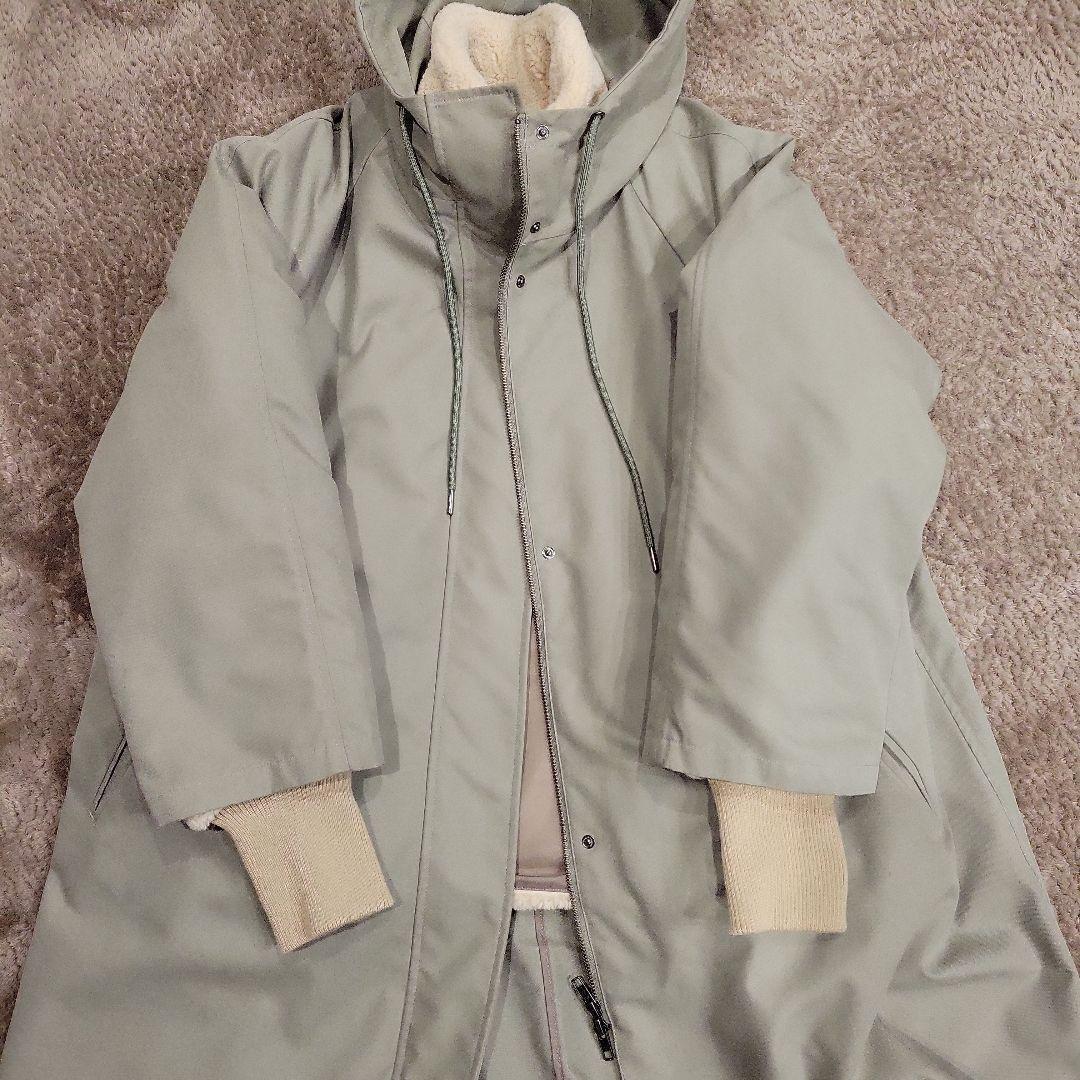 wcj エコファーライナー付きコート