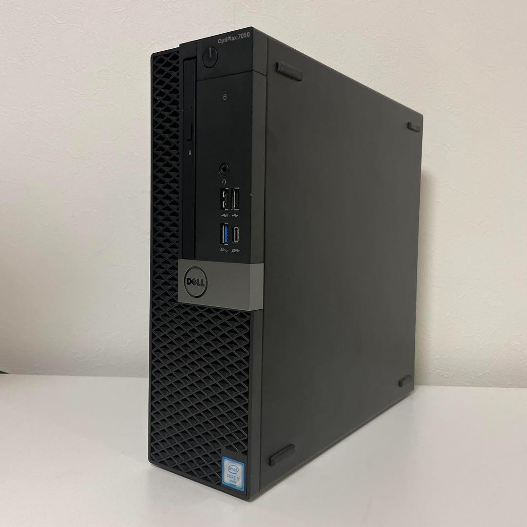 DELLデスクトップPC i7 メモリ16GB 新品SSD500GB Win11