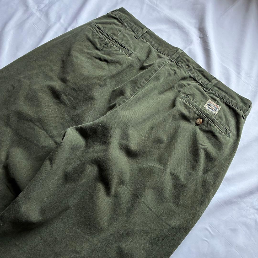 古着　90s　ポロバイラルフローレン　ポロチノ　チノパン　USA製