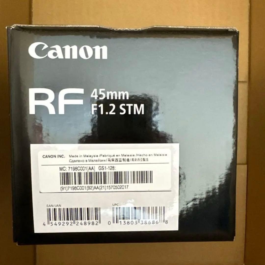 【極美品】Canon RF 45mm F1.2 STM レンズ