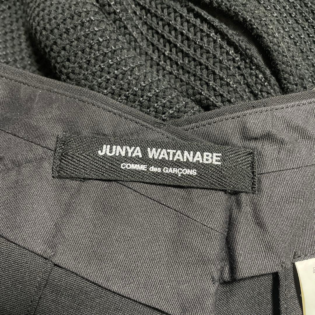 JUNYA WATANABE ブラック プリーツスカート