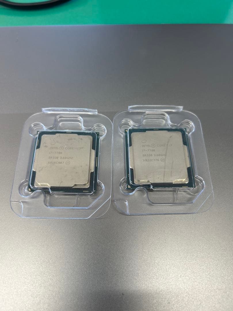 第7世代　Intel Core i7 7700 2ヶセット