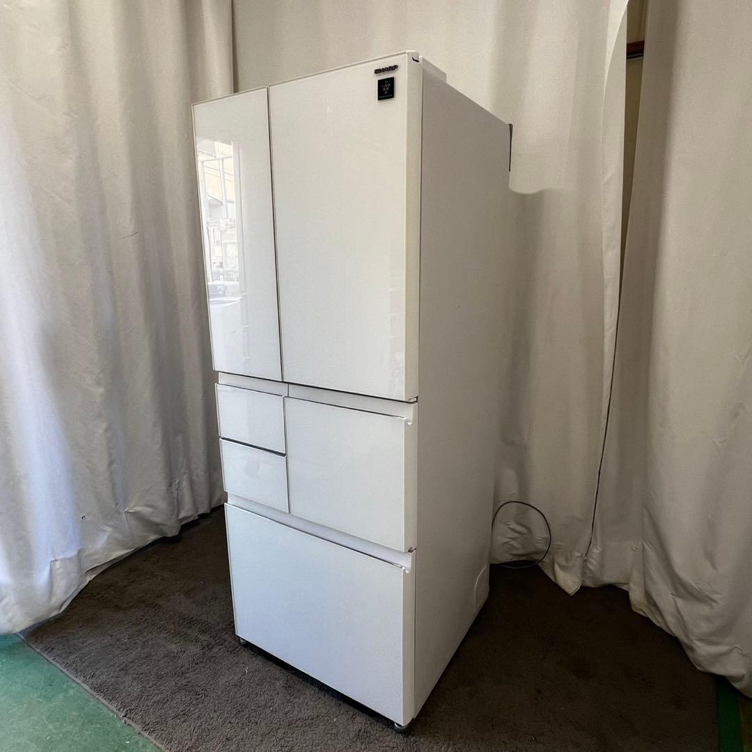 132　シャープ　冷蔵庫　400ℓ-500ℓ　 両開き　中古　設置無料　安い‼️