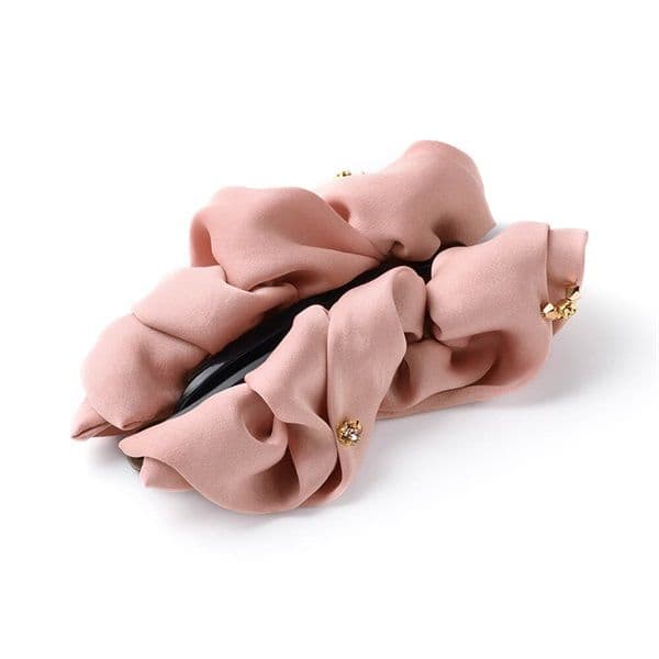 専用COMPLEXBIZフローラルアイス バナナクリップ(ライトピンク)