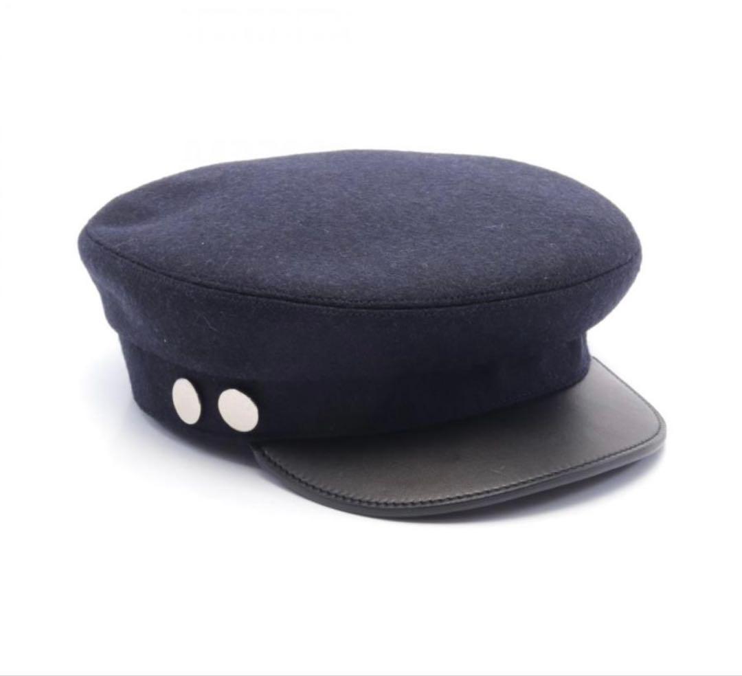 みかんエルメス　キャスケット　ウール