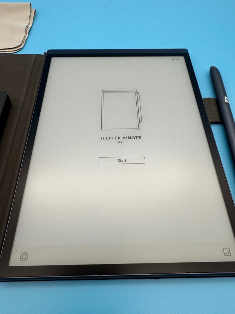 美品★iFLYTEK AINOTE Air 2＋純正カバー＋純正スタイラスペン