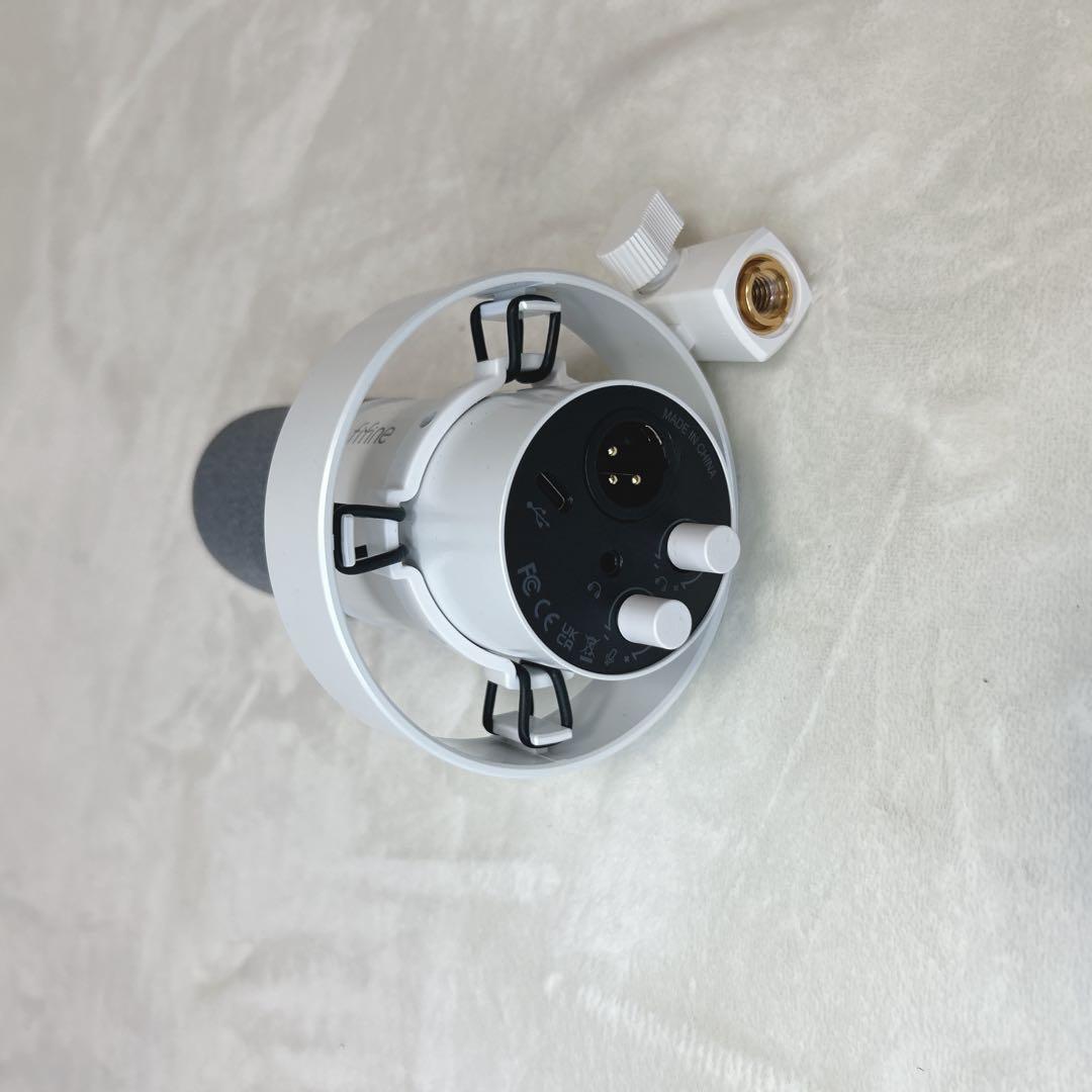 ✨未使用級✨ FIFINE K688CT ダイナミックマイク ホワイト