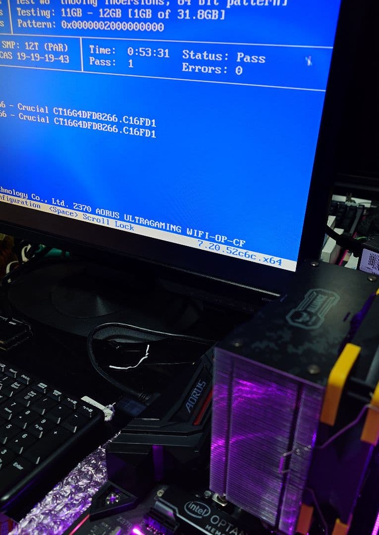 Crucial DDR4 2666 16GB ×2 計 32GB 【動作確認済】