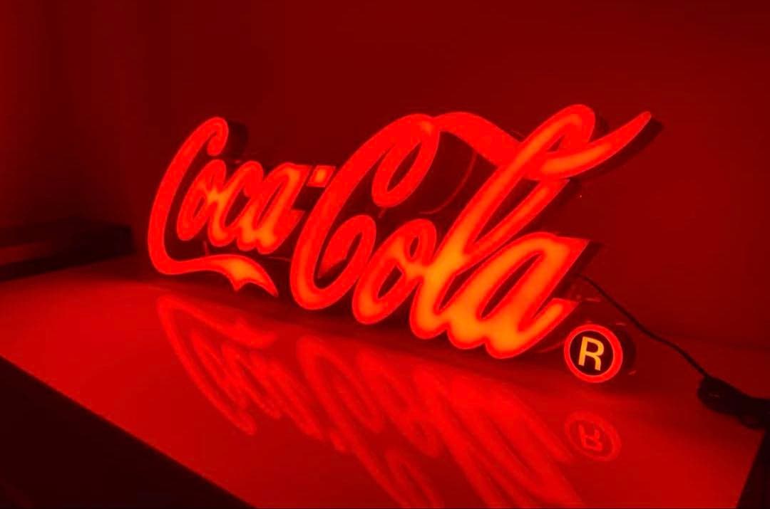 コカ・コーラ　LED ネオンサイネージ【大】
