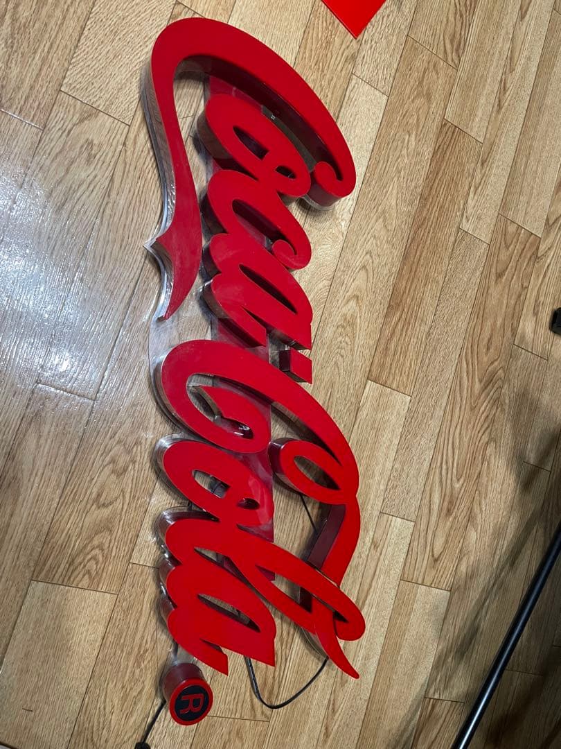 コカ・コーラ　LED ネオンサイネージ【大】