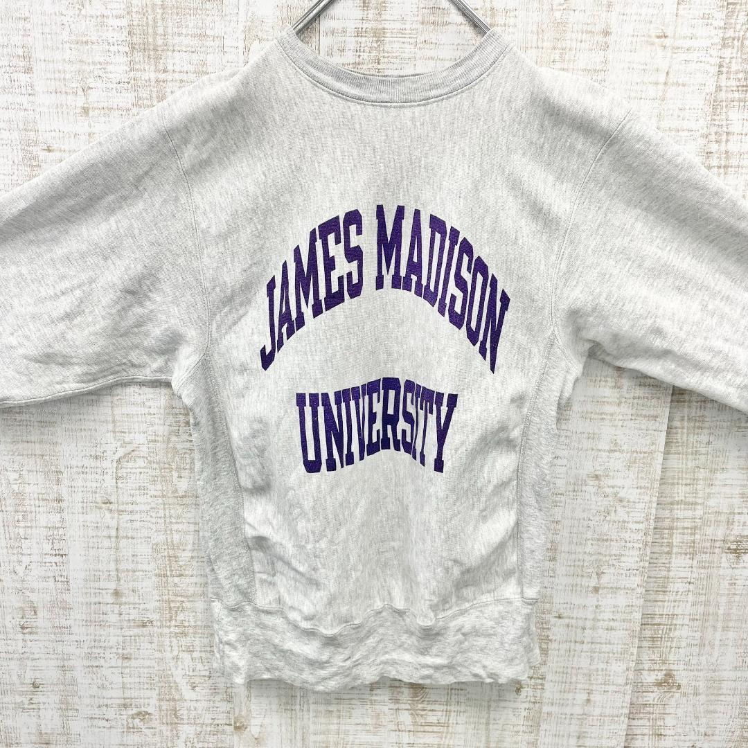 ZJ98《USA製》チャンピオン　リバースウィーブ　刺繡タグ　ジェームズ大学