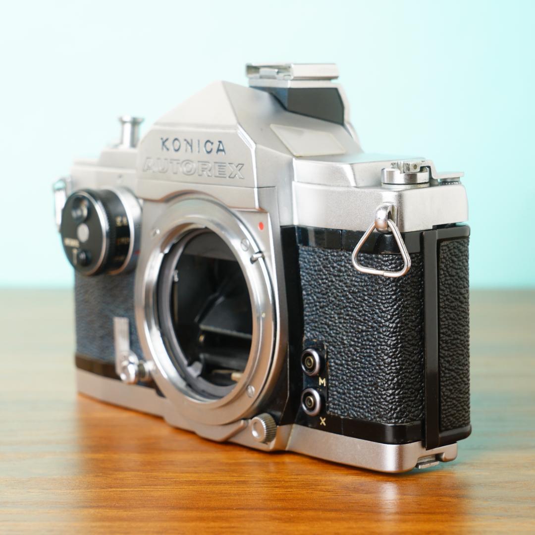 完動品◎コニカ AUTOREX ボディ ハーフサイズ フィルムカメラ #53