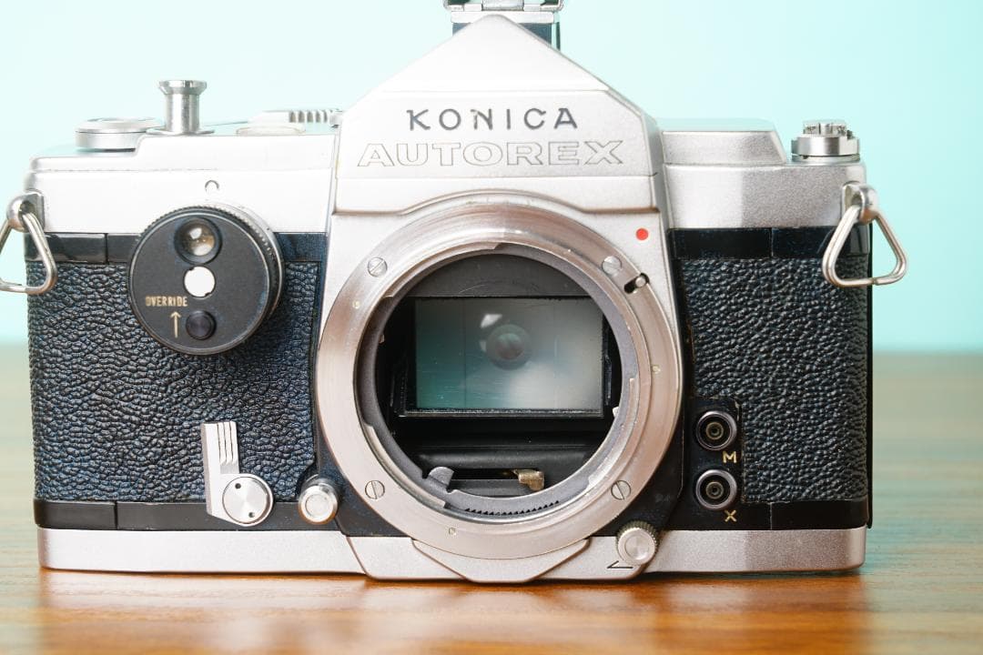 完動品◎コニカ AUTOREX ボディ ハーフサイズ フィルムカメラ #53