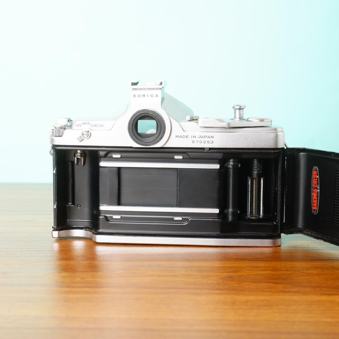 完動品◎コニカ AUTOREX ボディ ハーフサイズ フィルムカメラ #53