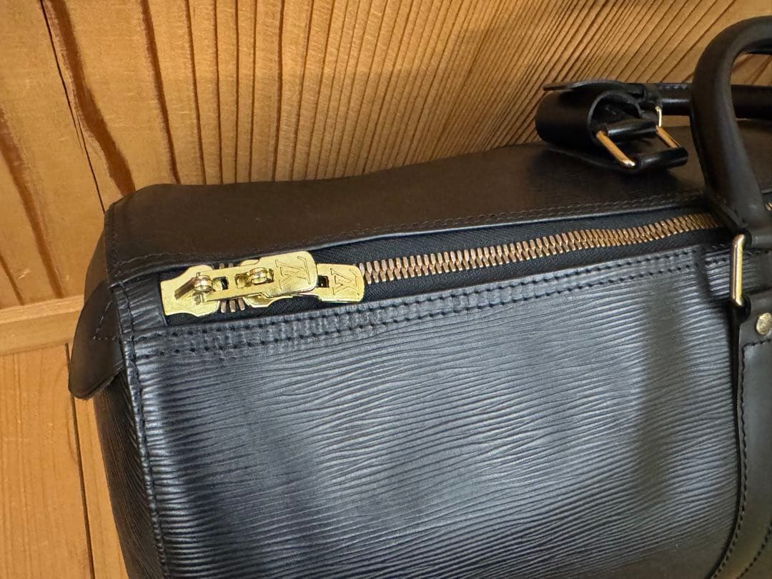 とりかご様用商品　美品ルイ・ヴィトンキーポル55エピブラック正規品