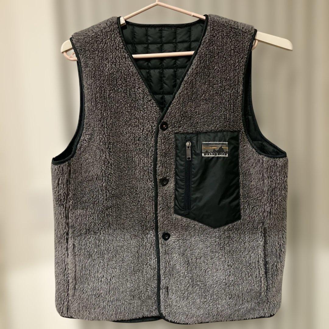 Patagonia フリースベスト グレー　40周年記念 復刻