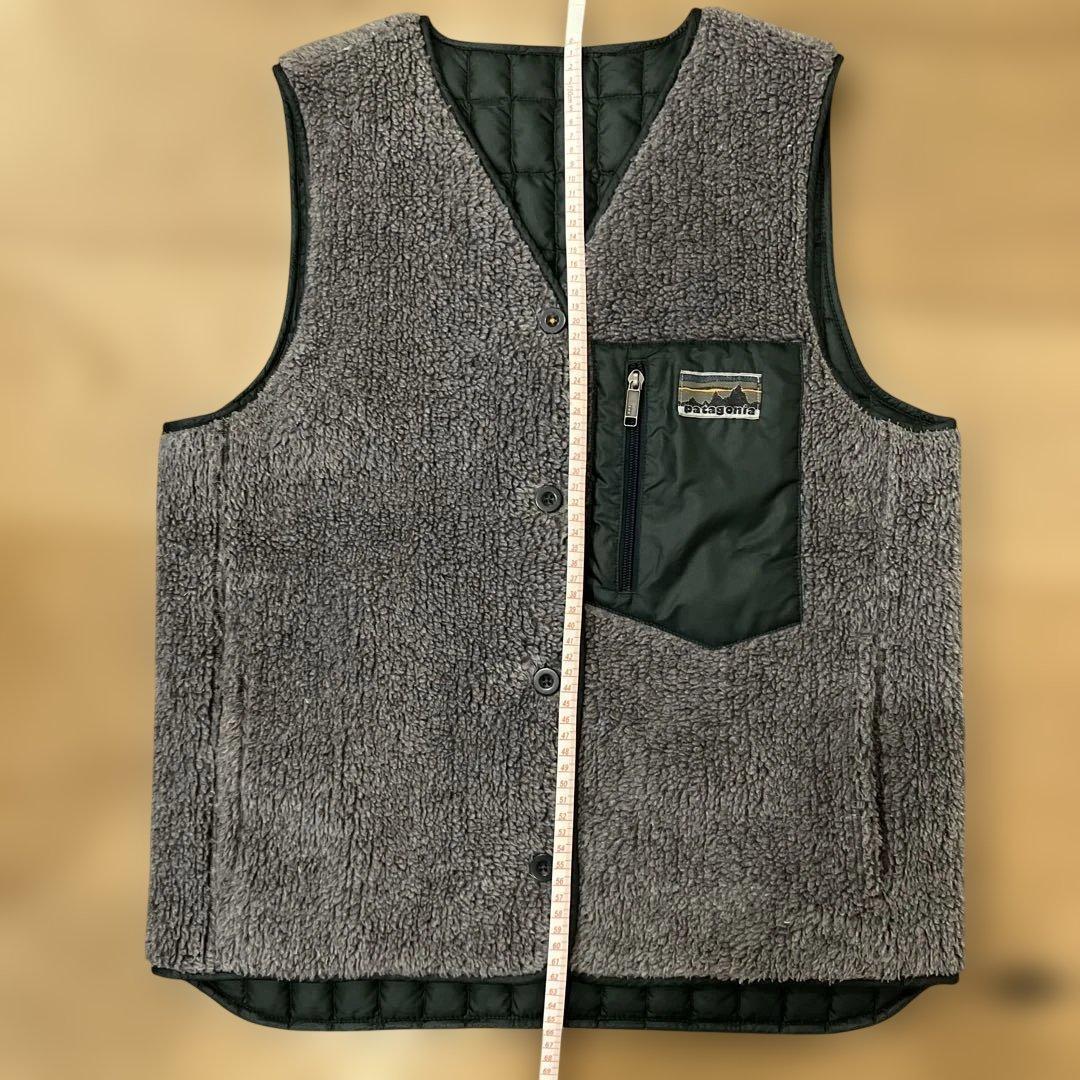 Patagonia フリースベスト グレー　40周年記念 復刻