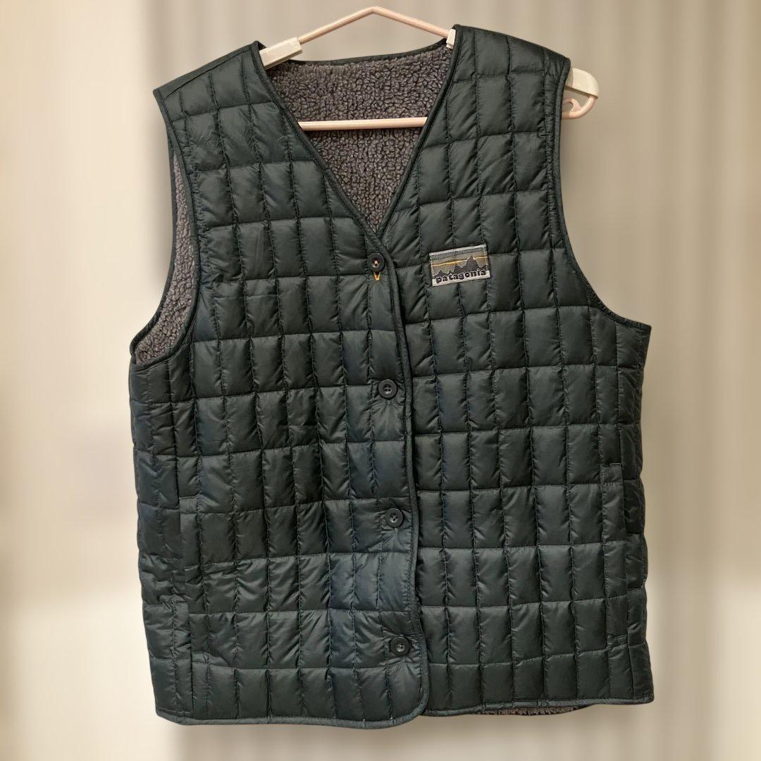 Patagonia フリースベスト グレー　40周年記念 復刻