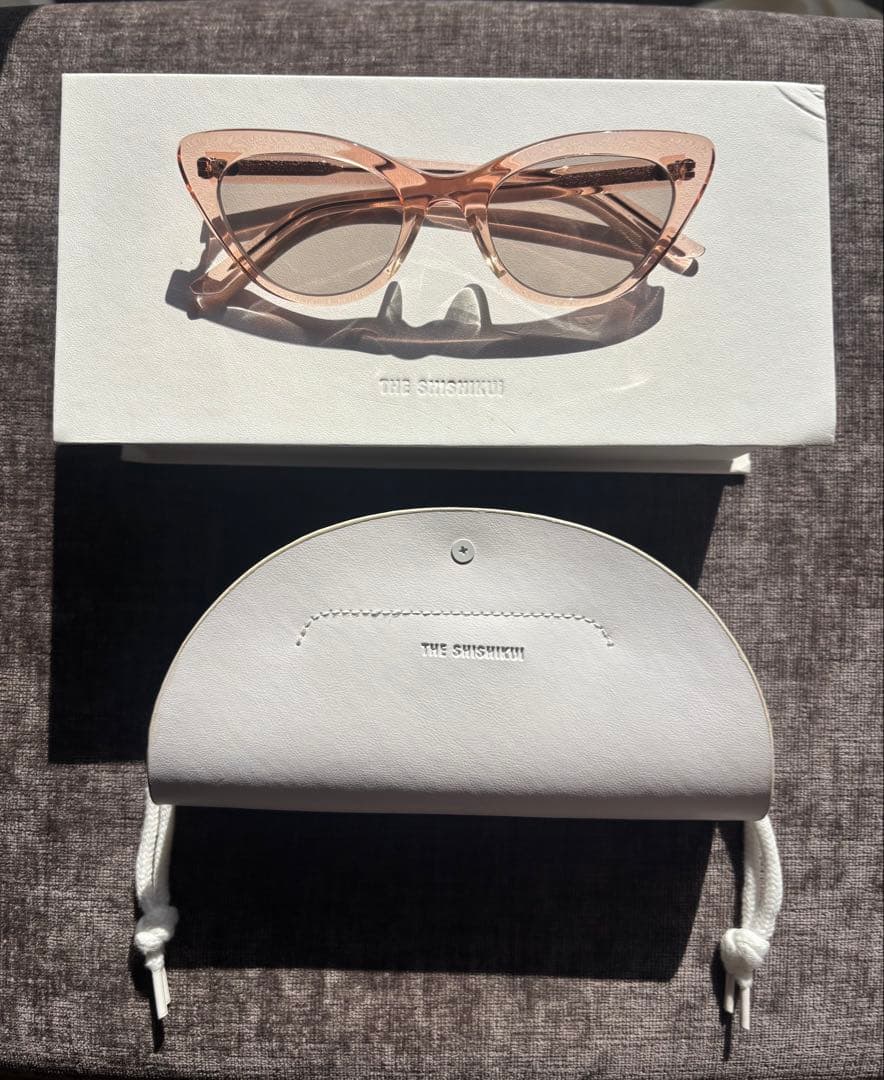 小物 THE SHISHIKUI Fox clear pink