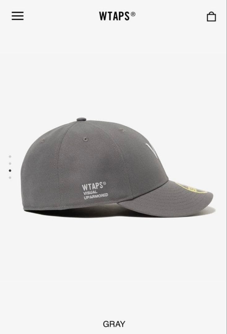 帽子 wtaps 59FIFTY LOWPROFILE CAP NEWERA