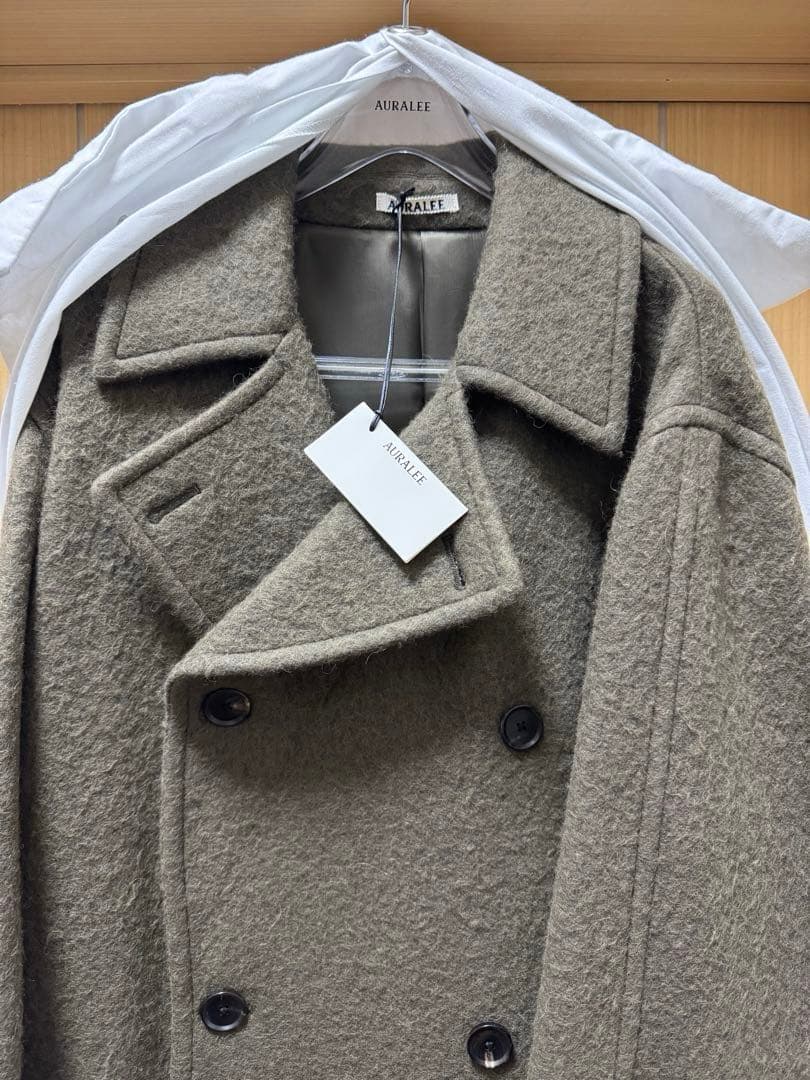 チ*オ様 AURALEE ALPACA WOOL MELTON TRENCH C