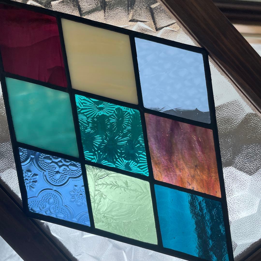 ステンドグラスパネル　アーガイル