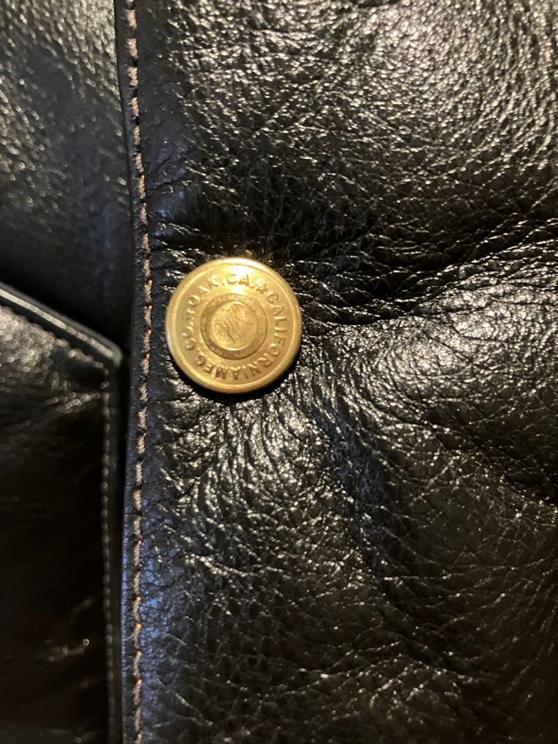 ☆週末限定SALE☆ レインボーカントリー　オールレザー　ブラック　Lサイズ