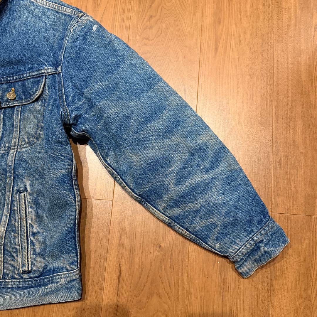 雰囲気◎ 70s Lee ストームライダー デニムジャケット ペンキ ビンテージ