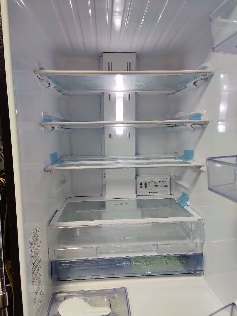 2018年製グロッシーブラウン　365L 　三菱ノンフロン冷凍冷蔵庫