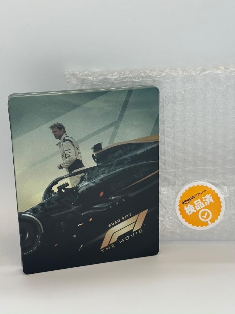 未使用 amazon F1 エフワン スチールブック　4KUHD ブルーレイ