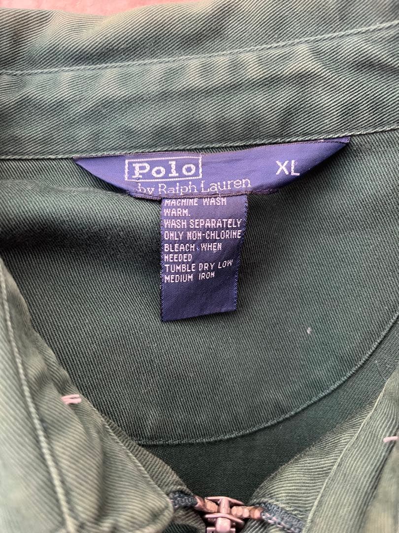 80s ラルフローレン　スウィングトップ　グリーン　三角タグ