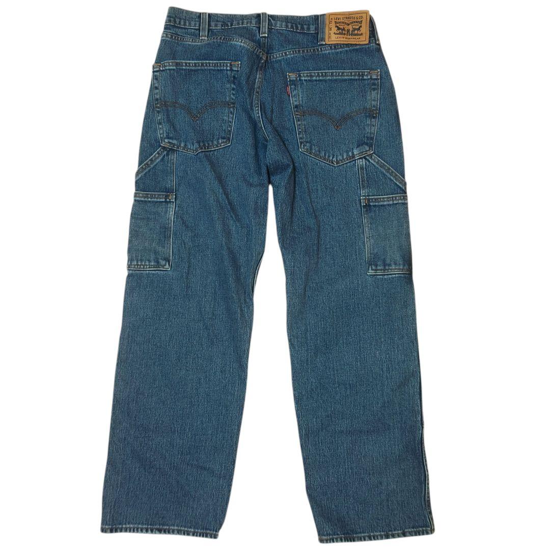 美品 LEVI'S Lot565 ワークパンツ W32L30 ダブルニー