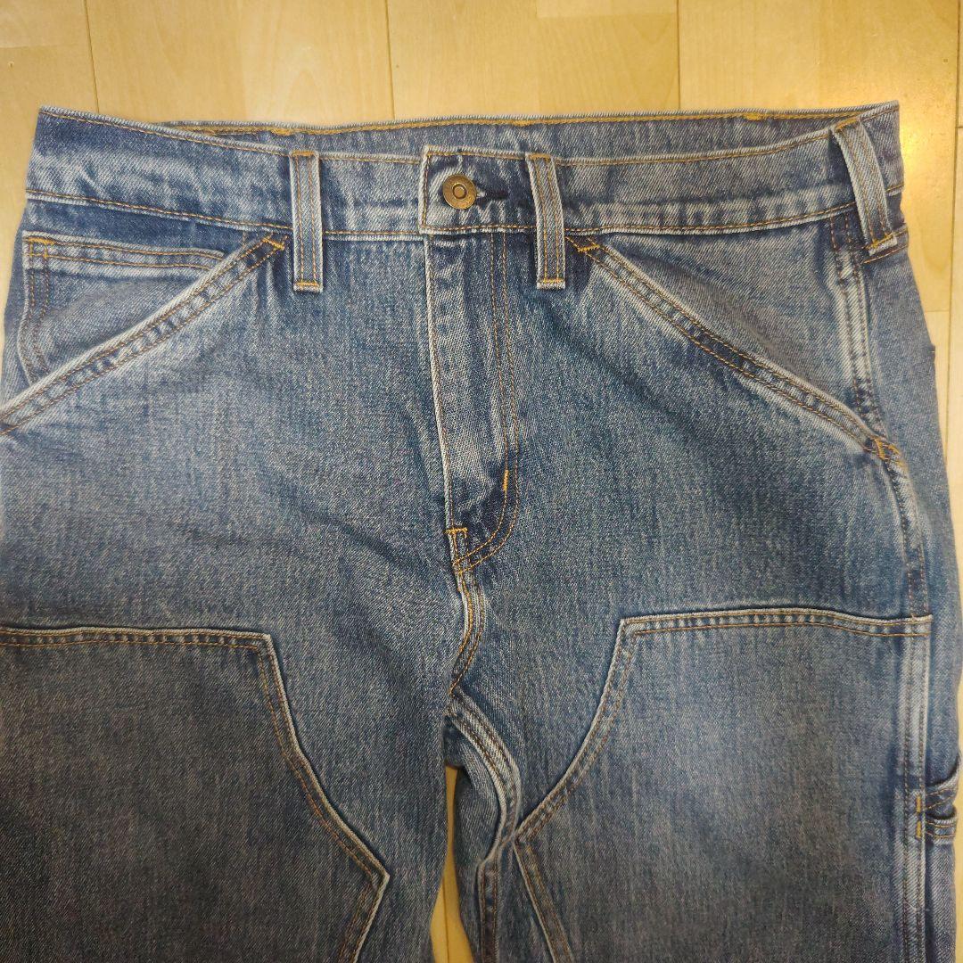 美品 LEVI'S Lot565 ワークパンツ W32L30 ダブルニー