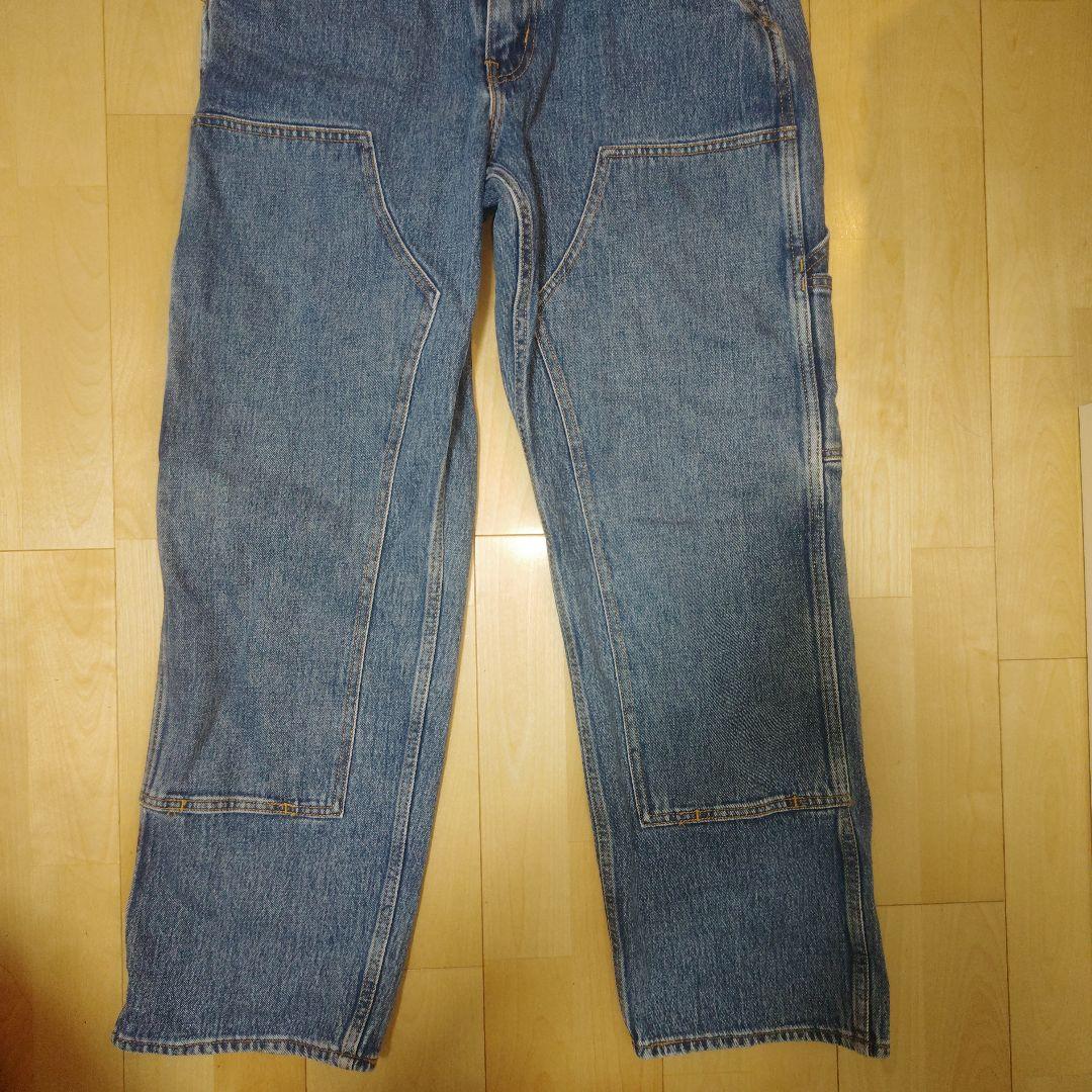 美品 LEVI'S Lot565 ワークパンツ W32L30 ダブルニー