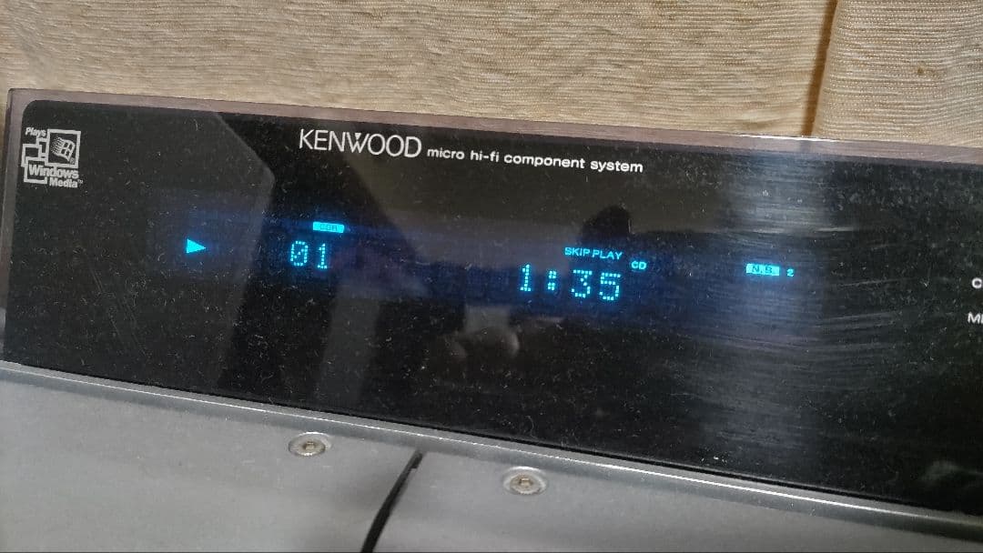 RMD-SJ9CDR　ミニコンポ　スピーカー　パワーアンプ　リモコン付き