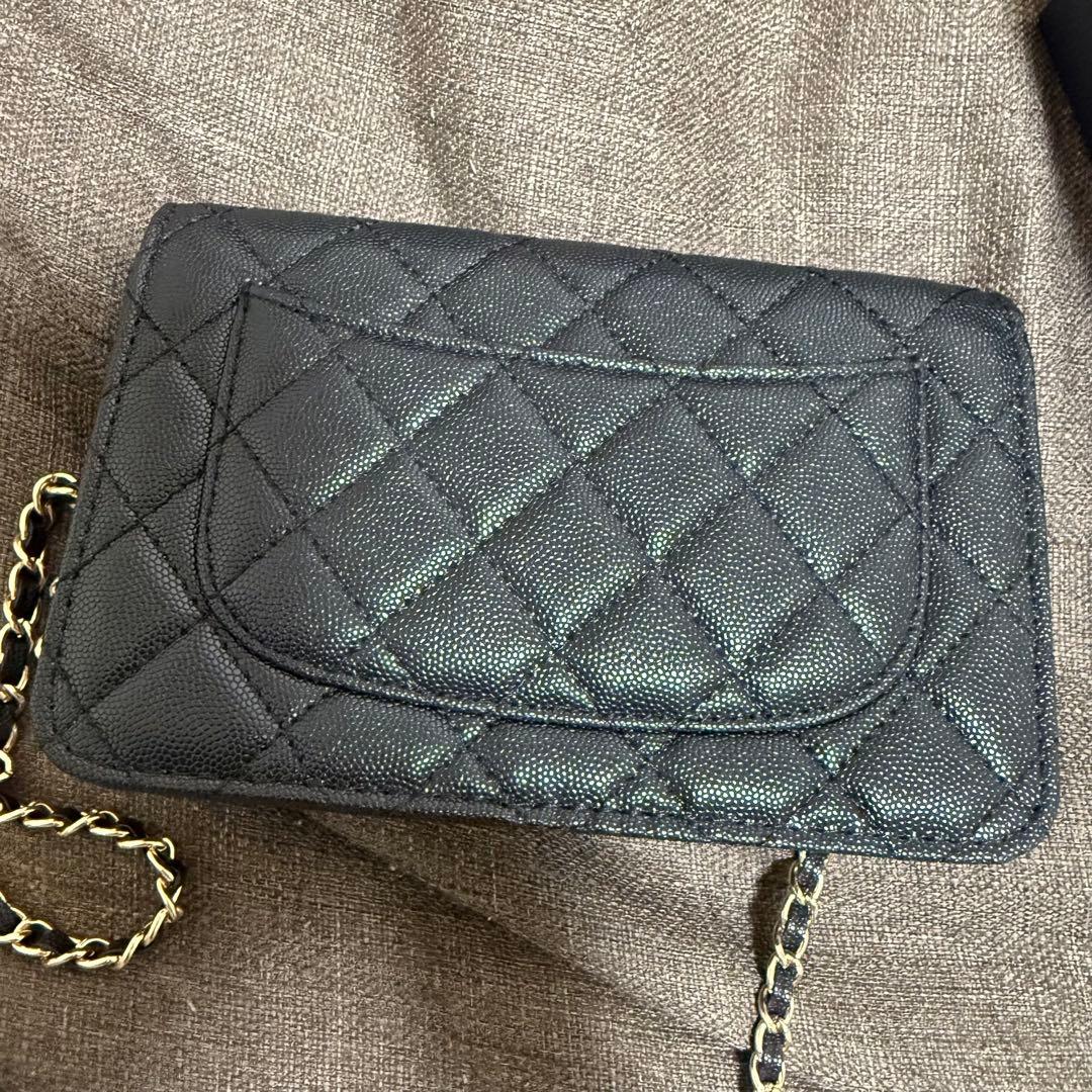 大幅値下げ♪CHANEL MAKEUP ウォレットショルダーバッグ ブラック