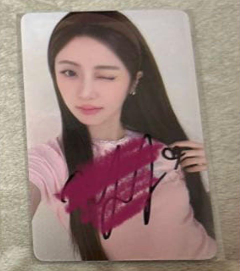 ルセラフィム spaghetti サイン トレカ ユンジン