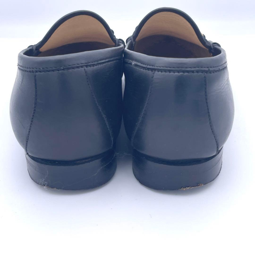 イタリア製✨グッチ GUCCI【22.5】ホースビットローファー/レザー/金具✨