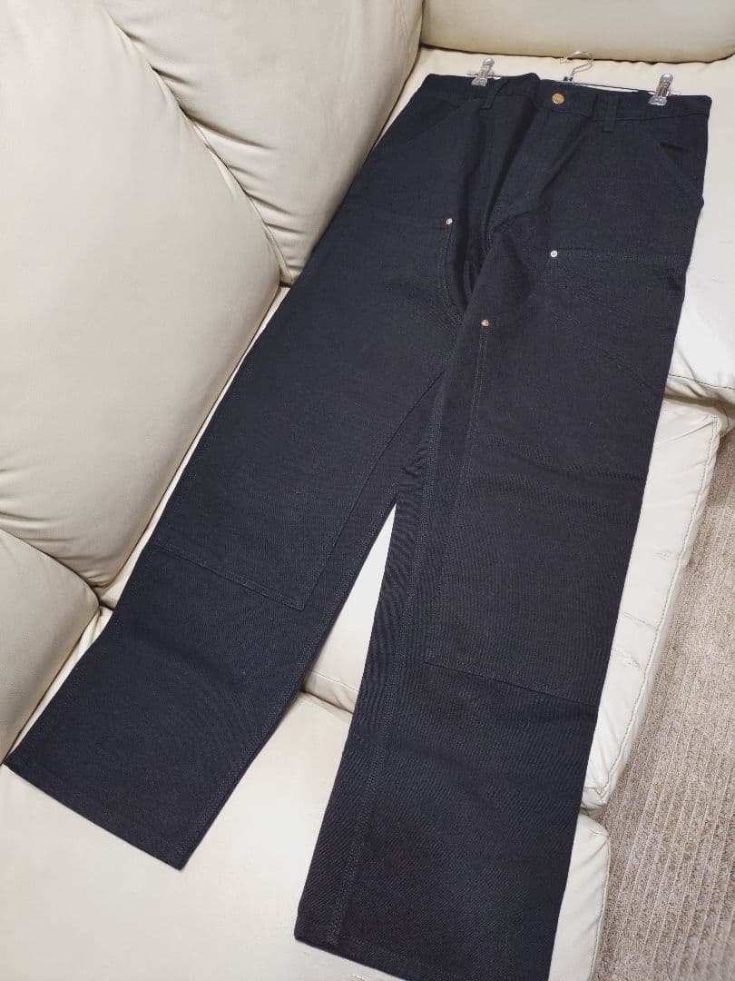 Carhartt　WIP ダブルニーチュニジア製　ブラック　カーハート