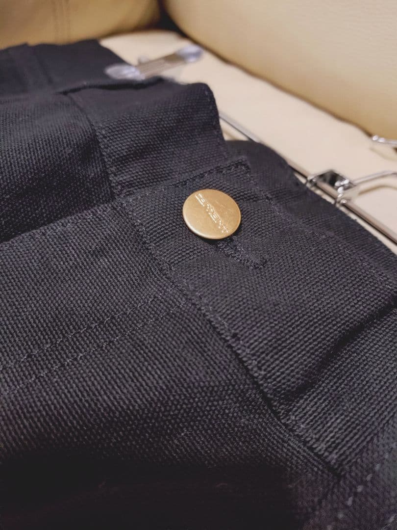 Carhartt　WIP ダブルニーチュニジア製　ブラック　カーハート