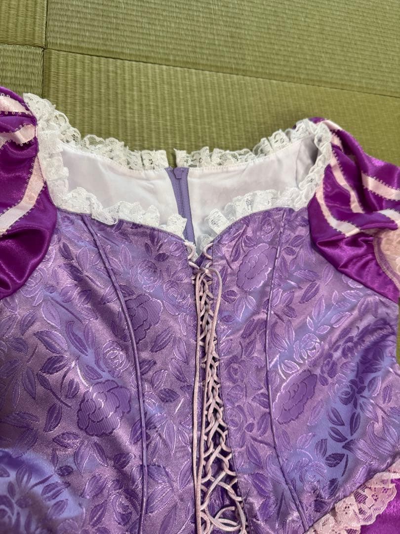 東京ディズニーリゾート　ビビデバビデブティック　ラプンツェル　ドレス　130