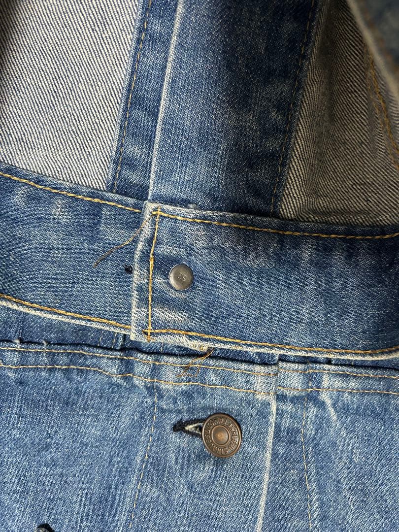 70s Levi's 70505 スモールe 4th サイズ40 ボタン裏52