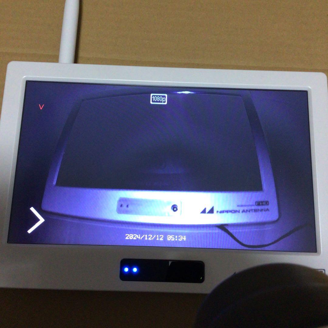 日本アンテナ 防犯カメラ ワイヤレスモニター FHD SC05ST セット